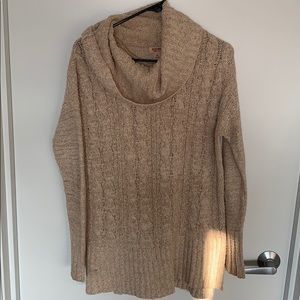 Cream sweater